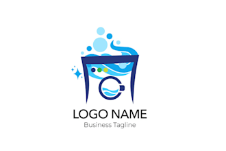make significant perfect laundry logo