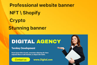 design web banner, facebook,linkedin cover banner, ads