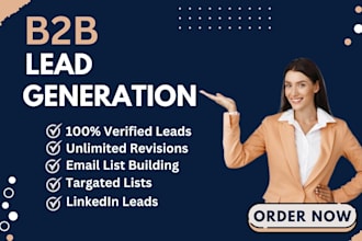 b2b lead generation, email list, linkedin leads, contact