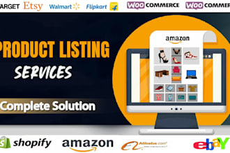 do product listing for amazon, woocommerce, ecommerce