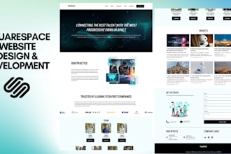 redesign your squarespace, wixx or shopify website