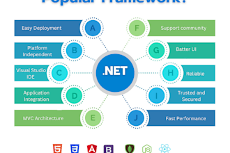 develop a web application with dotnet  and angular