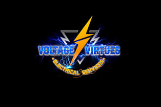 make a premium electrical logo design for your business