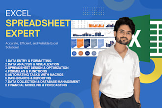 build your custom excel dashboard and spreadsheet