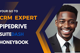 setup notion template suitedash and monday com as a crm expert