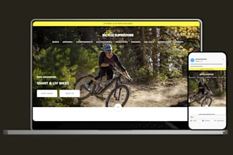 design latest bicycle ecommerce shopify website bicycle shopify store bike store