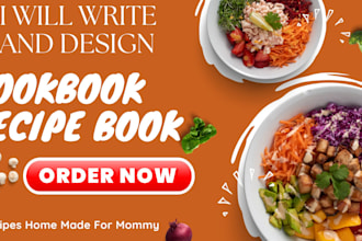 ghostwrite and format cookbook recipe ebooks, book writing for amazon kdp
