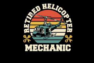 design high quality helicopter logo for your business with 24 hours