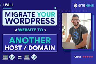 do wordpress migration, website backup and transfer to new hosting or domain