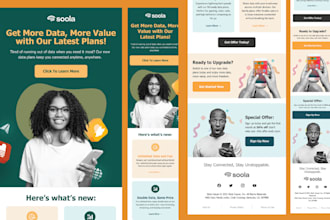 create HTML email on mailchimp, stripo, brevo, hubspot