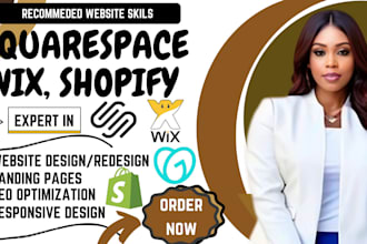 clone wix website design squarespace website shopify godaddy website redesign
