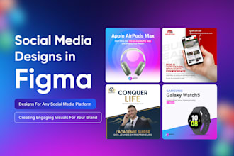 design banner ads, posts, and carousels in figma
