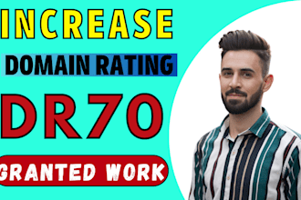increase ahrefs dr domain rating 70 plus