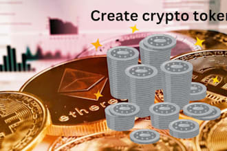 create customize crypto token for you