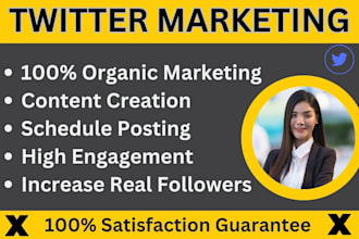 do twitter organic marketing for increase followers