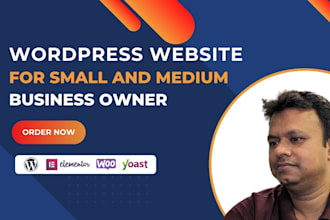 design professional wordpress for small business owner