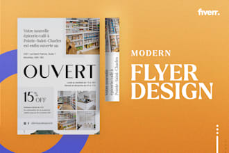 design business and event flyers, postcard, poster, banner