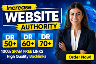 provide aherfs DR 70 plus domain rating guaranteed