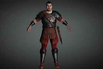port daz3d file to game, project zomboid model, realistic character, ue5 rigging