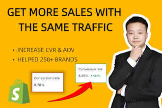 increase your conversion rate with cro optimization audit, review for shopify