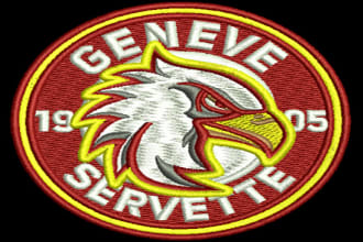 do embroidery digitizing in dst pes emb pxf file in few hour