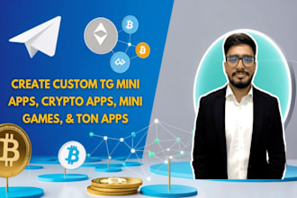 build secure telegram mini apps, crypto apps, ton games