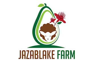 design minimal simple agriculture logo