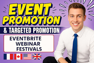 promote your event webinar concert eventbrite event website for maximum exposure
