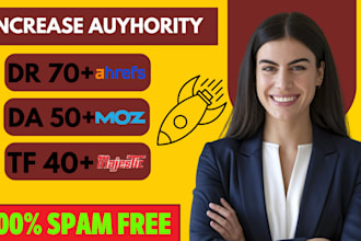 increase high ranking wth our powerful DR da tf services