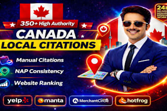 do canada local SEO citations, directories, local listings with nap consistency