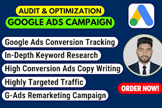 audit, optimize google adwords PPC campaign and conversion tracking by GTM