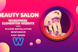 create stunning salon, spa, and skincare websites