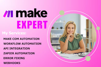 setup make com automation make com integromat zapier automation