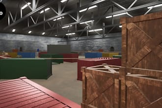 design the game environment with unreal engine