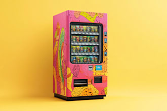 design an awesome, VIP, creative vending machine