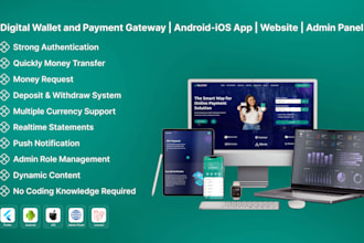 develop money transfer app investment app bank app payment app fintech app