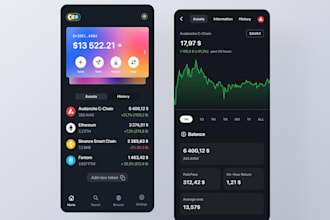 develop crypto wallet app, wallet app, cash app, investment app, trading app
