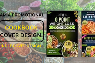 design beautiful cookbook cover and recipe book cover design book proofreading