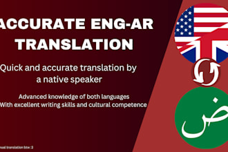 deliver professional english to arabic translation for books