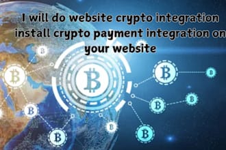do website crypto integration install crypto payment integration on your website