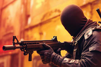 create a full counter strike game server, map and plague mods for you