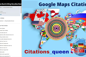 do 80,000 google map citation for local SEO and gmb ranking