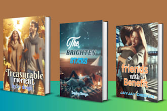 design romance book cover ebook paperback amazon kdp fantasy non fiction cover