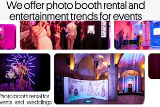 photo booth rental, photo booth website, 360 photo booth with online bookings