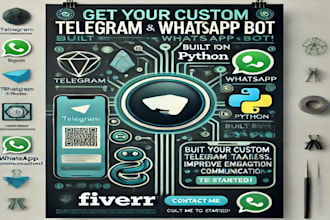 create you an ai telegram whastsapp bot