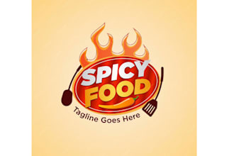 make magnificent spicy food logo