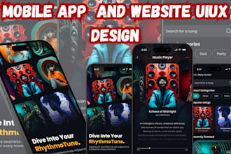 do attractive telegram mini app uiux design, mobile app or website uiux design,