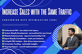 boost shopify sales with expert cro website customization