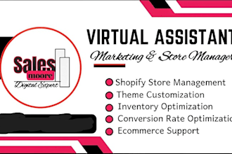 do shopify virtual assistant shopify sales marketing expert