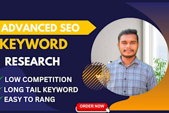 do advanced SEO keyword research and competitor analysis